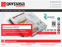 Tablet Screenshot of gerpasa.com